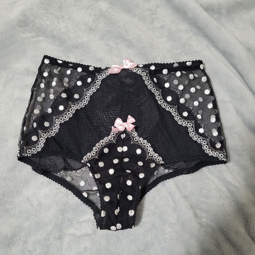 Vintage inspired high waist panty
